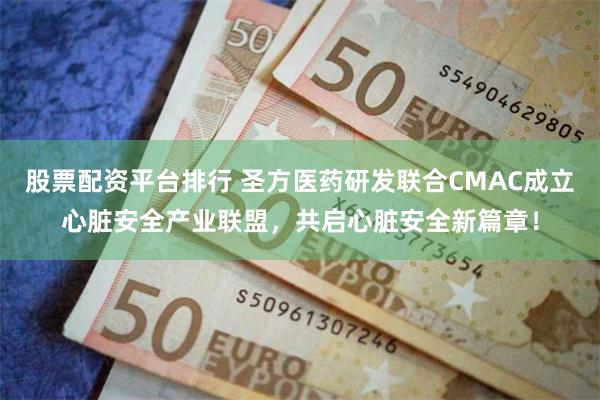 股票配资平台排行 圣方医药研发联合CMAC成立心脏安全产业联盟，共启心脏安全新篇章！