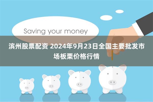 滨州股票配资 2024年9月23日全国主要批发市场板栗价格行情