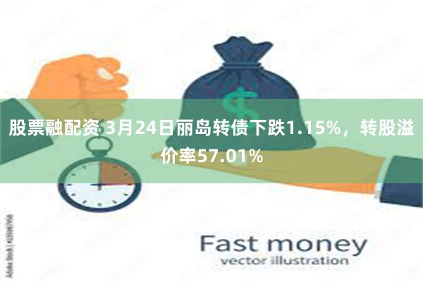 股票融配资 3月24日丽岛转债下跌1.15%，转股溢价率57.01%