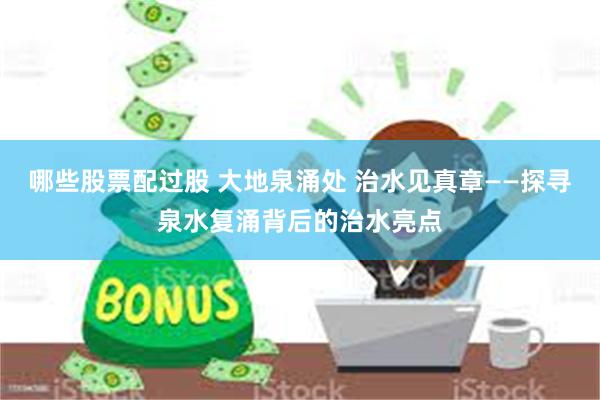 哪些股票配过股 大地泉涌处 治水见真章——探寻泉水复涌背后的治水亮点