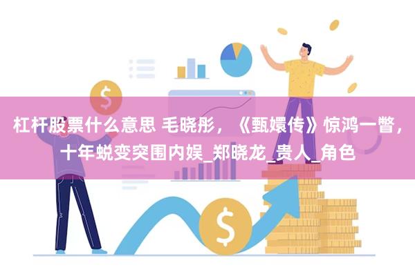 杠杆股票什么意思 毛晓彤，《甄嬛传》惊鸿一瞥，十年蜕变突围内娱_郑晓龙_贵人_角色