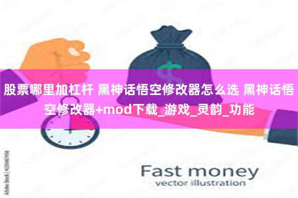 股票哪里加杠杆 黑神话悟空修改器怎么选 黑神话悟空修改器+mod下载_游戏_灵韵_功能