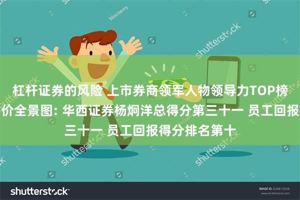 杠杆证券的风险 上市券商领军人物领导力TOP榜丨行业数据评价全景图: 华西证券杨炯洋总得分第三十一 员工回报得分排名第十